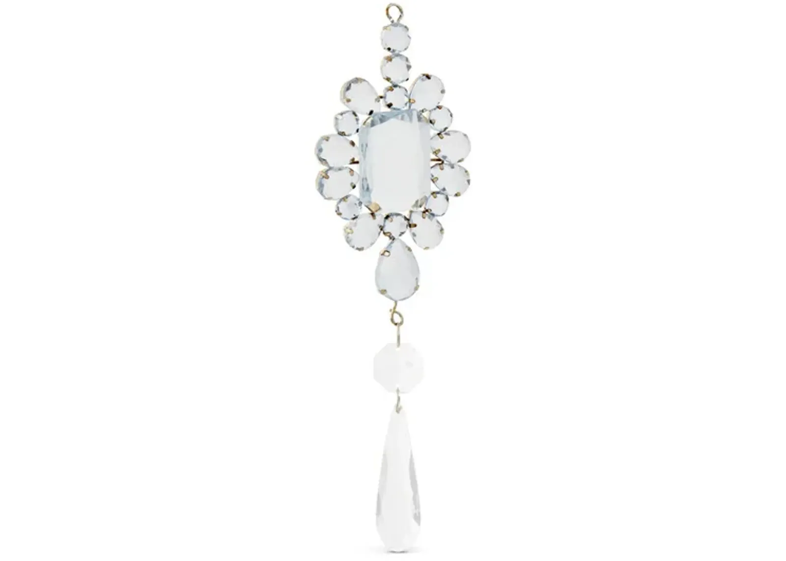 8  Jeweled Drop Ornament