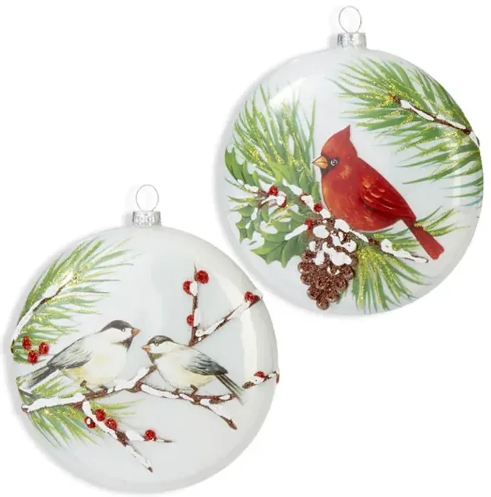 5  Assorted Bird Disc Ornament