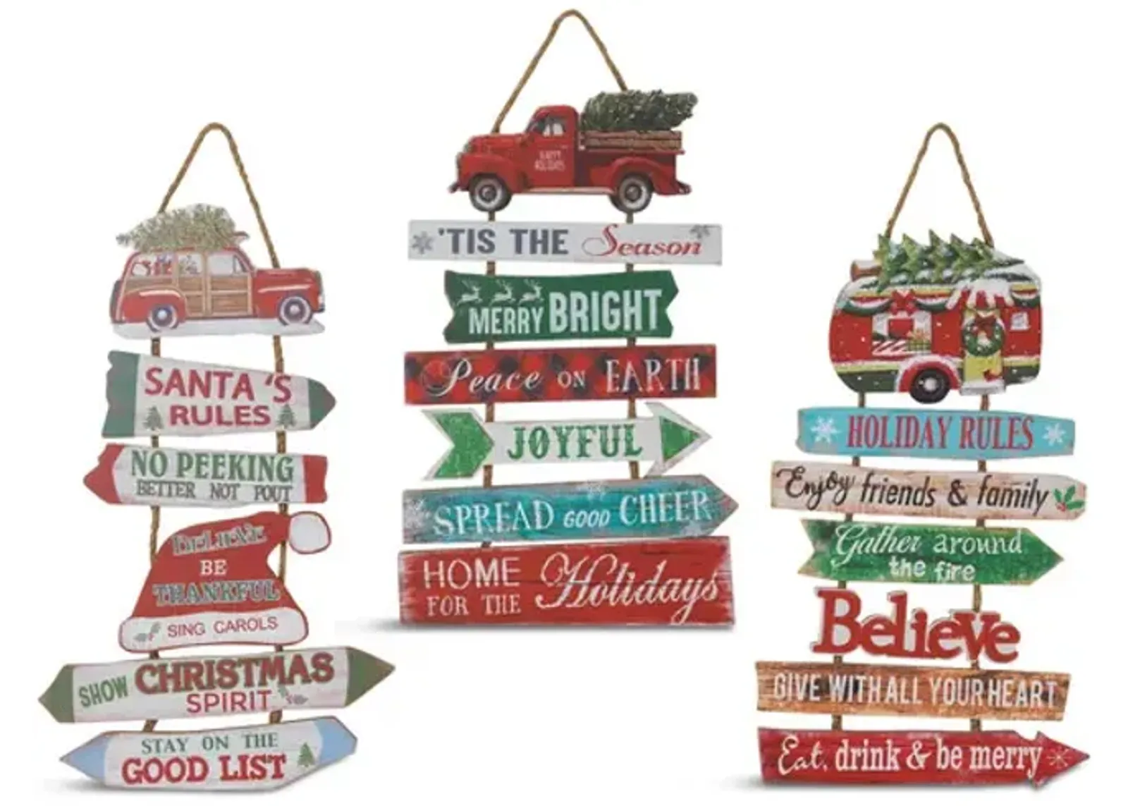 Assorted Directional Signs