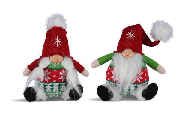 Assorted Sitting Gnomes