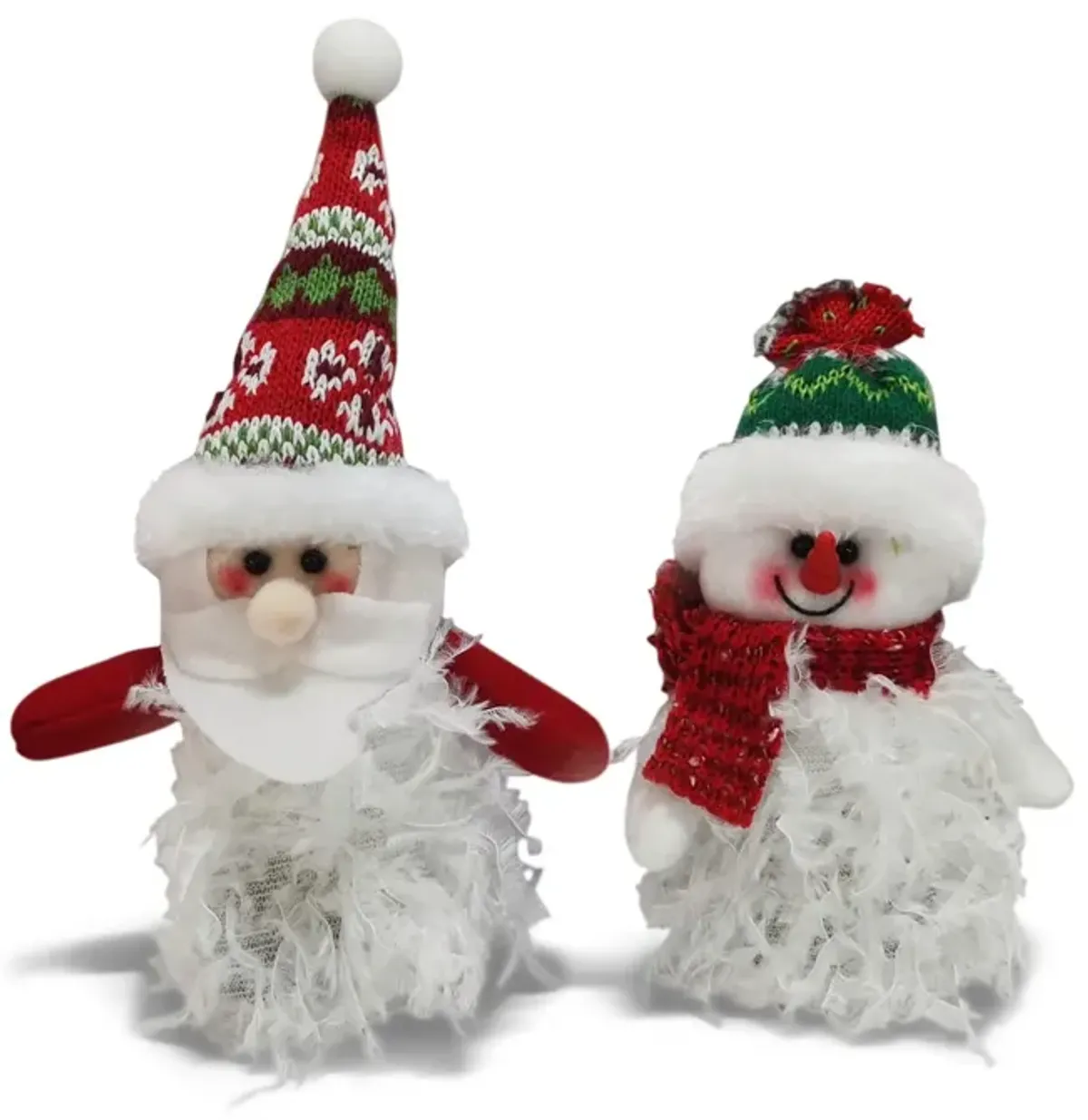 Assorted Santa Snowman Ornaments