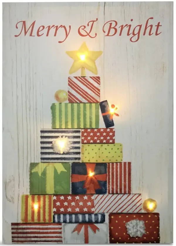 Stacked Packages Canvas Art