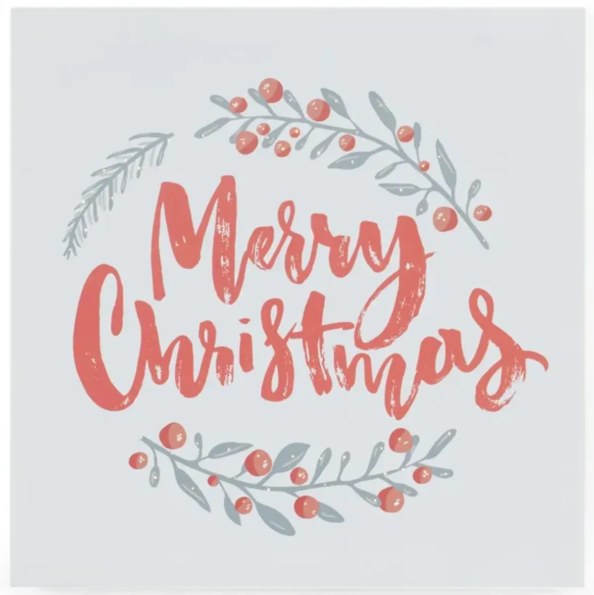 Merry Christmas Canvas Art