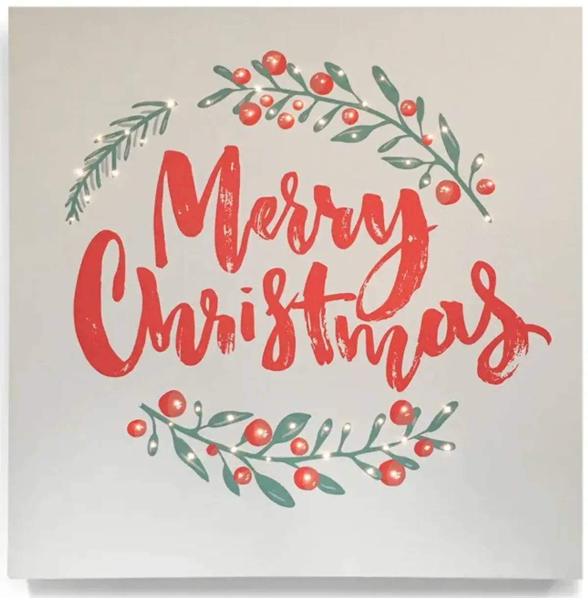 Merry Christmas Canvas Art