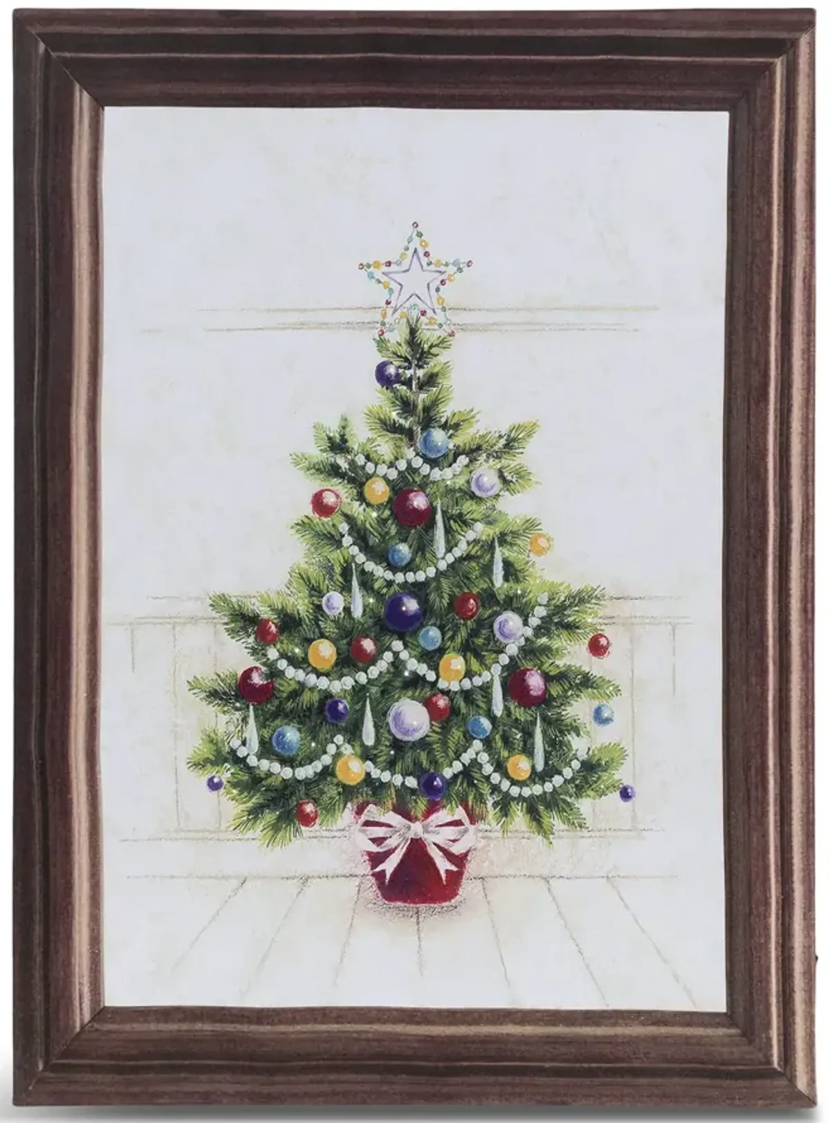 Christmas Tree Canvas Art