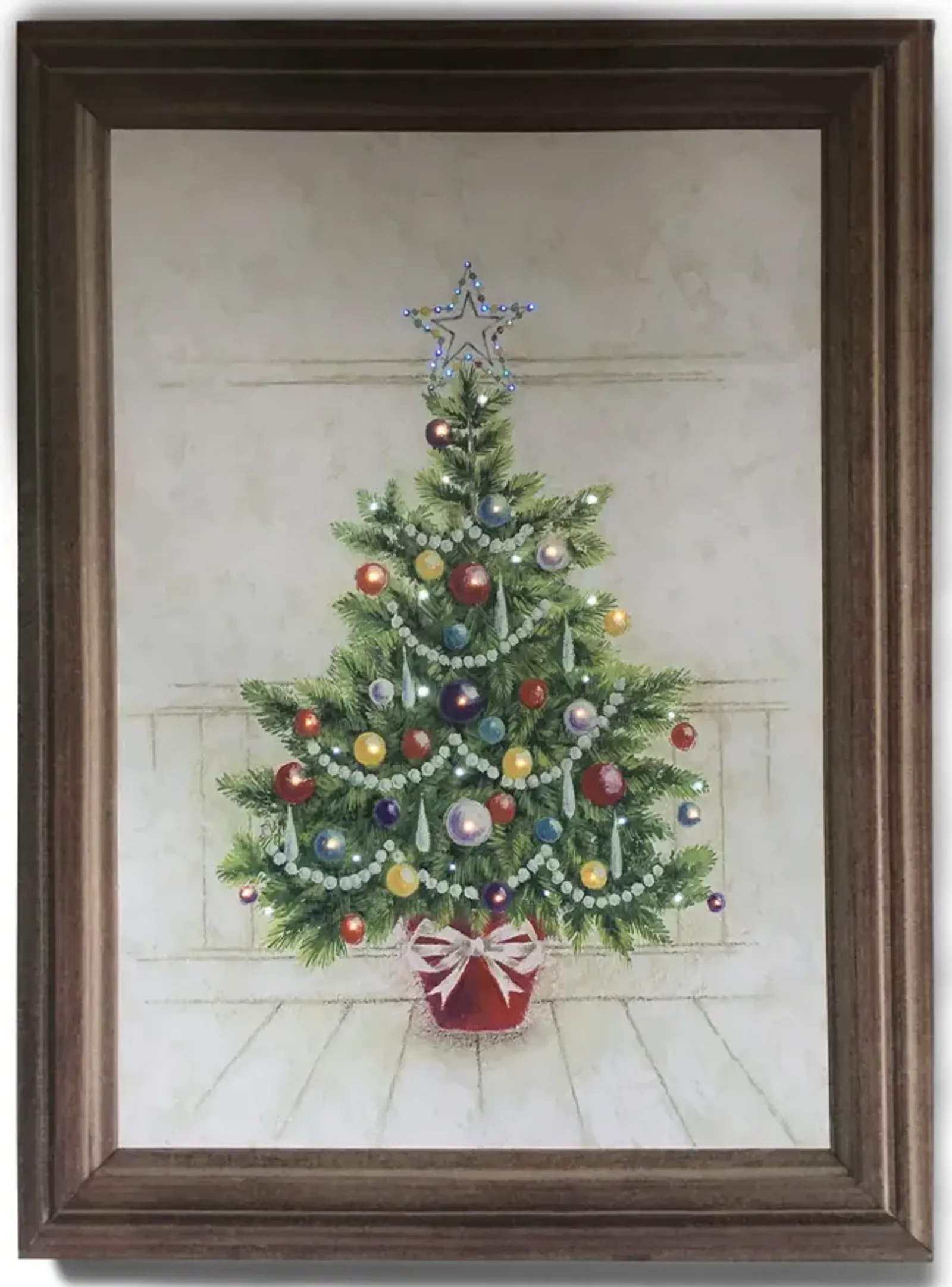 Christmas Tree Canvas Art