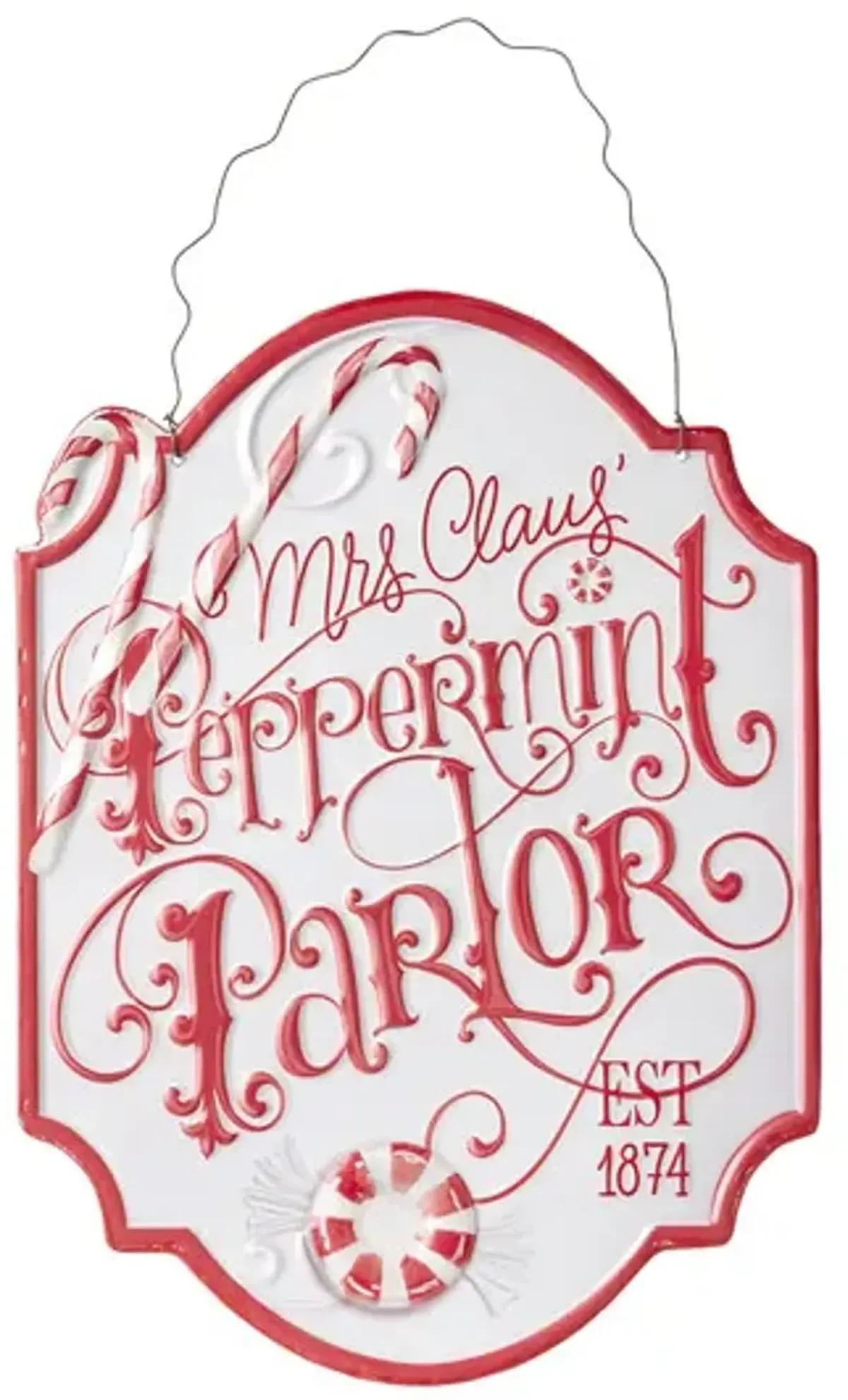 Peppermint Parlor Sign