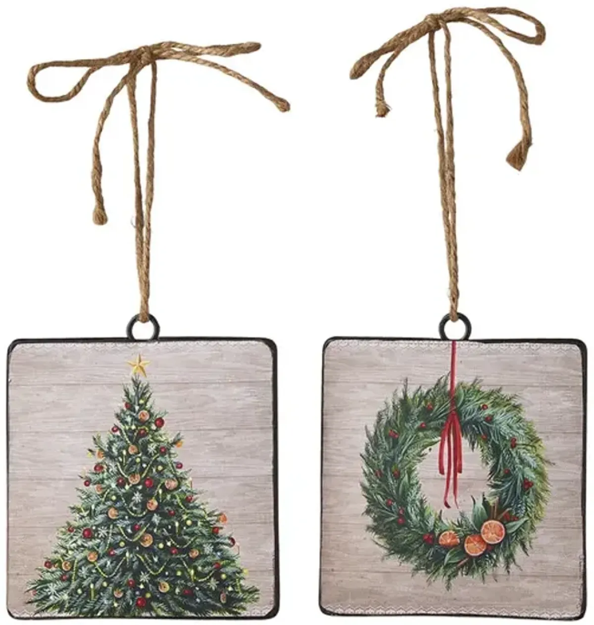 Assorted Disc Ornaments