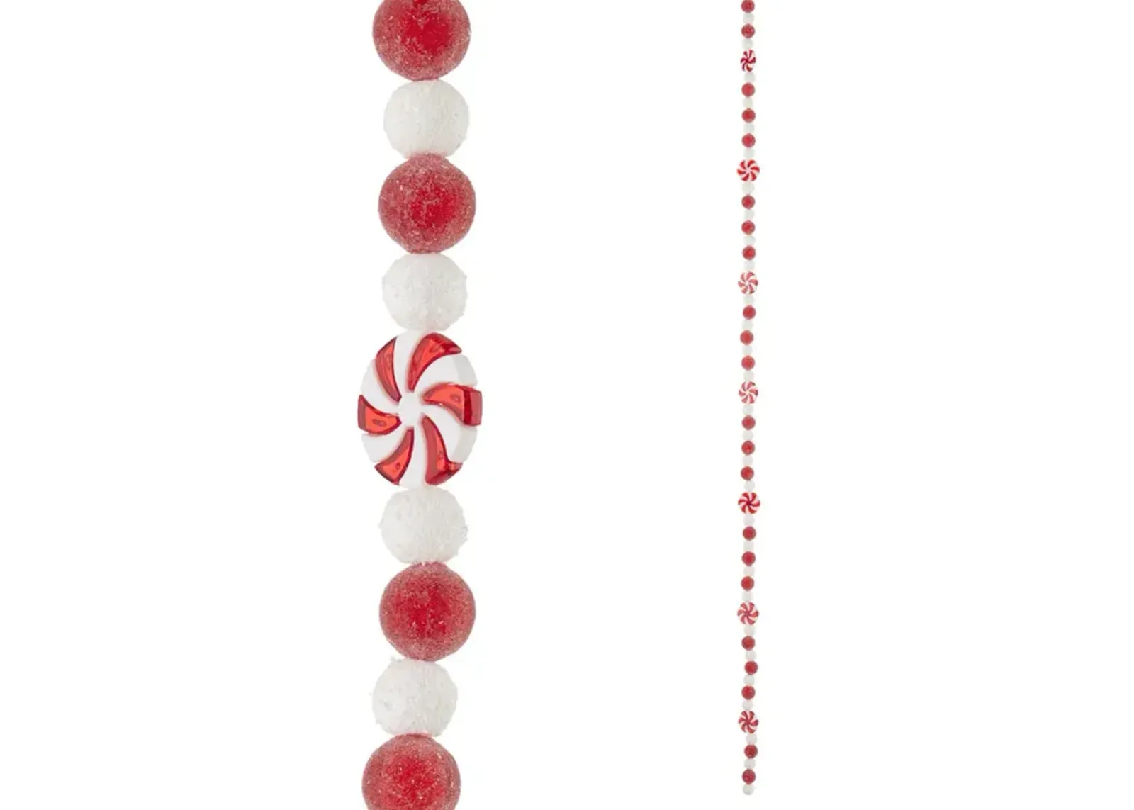 Peppermint Candy Ball Garland