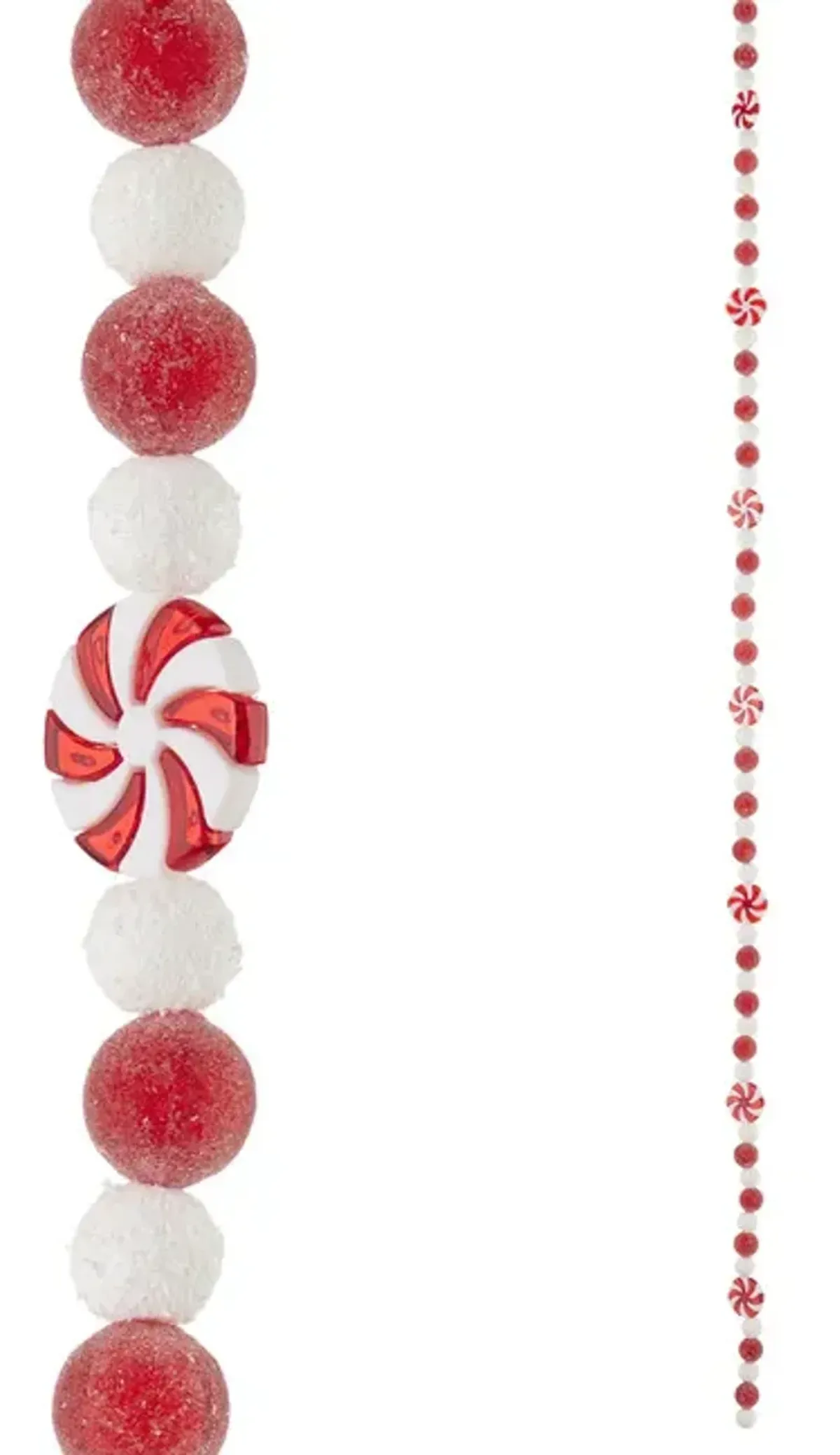 Peppermint Candy Ball Garland