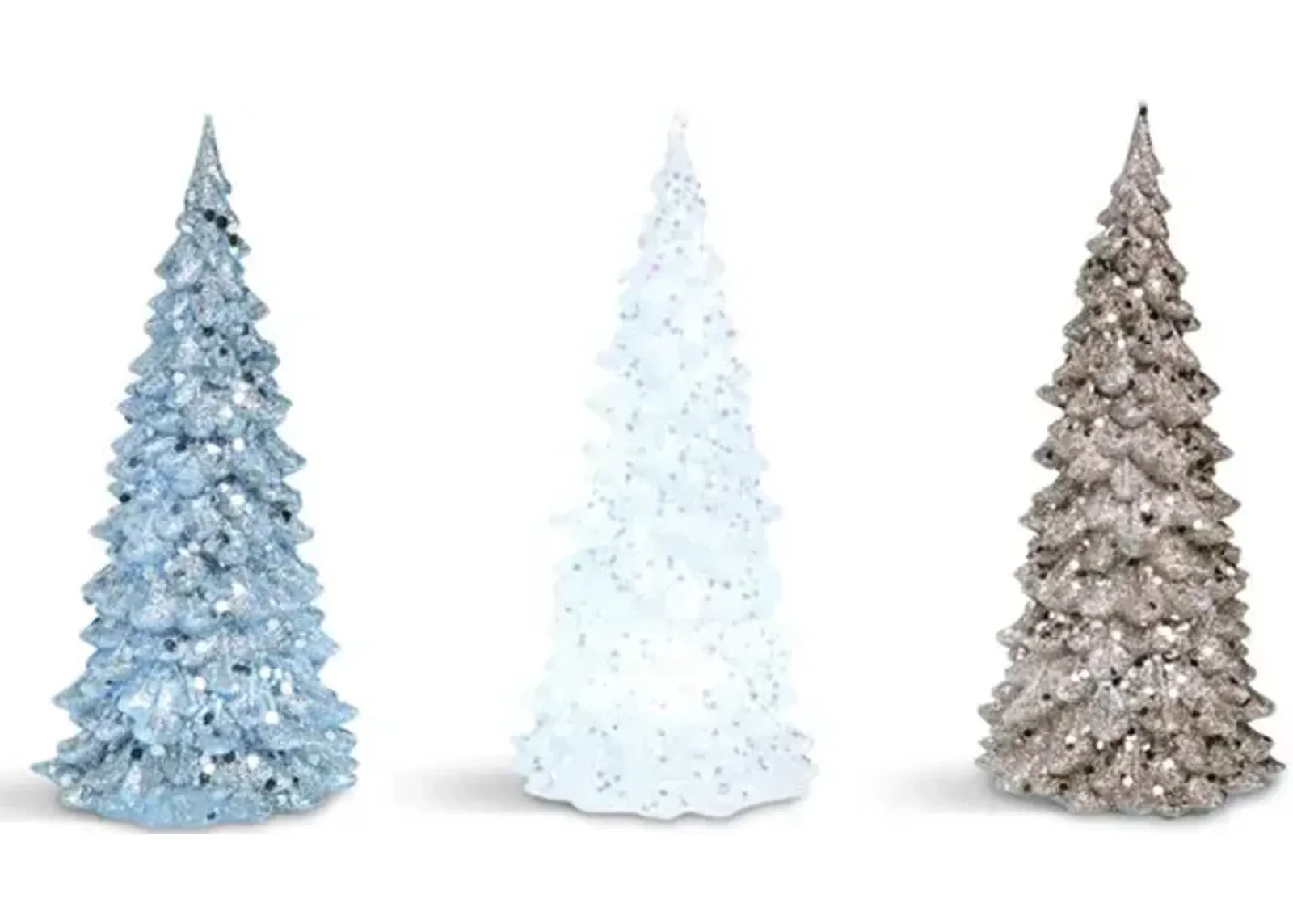 Assorted Acrylic Christmas Trees - Small