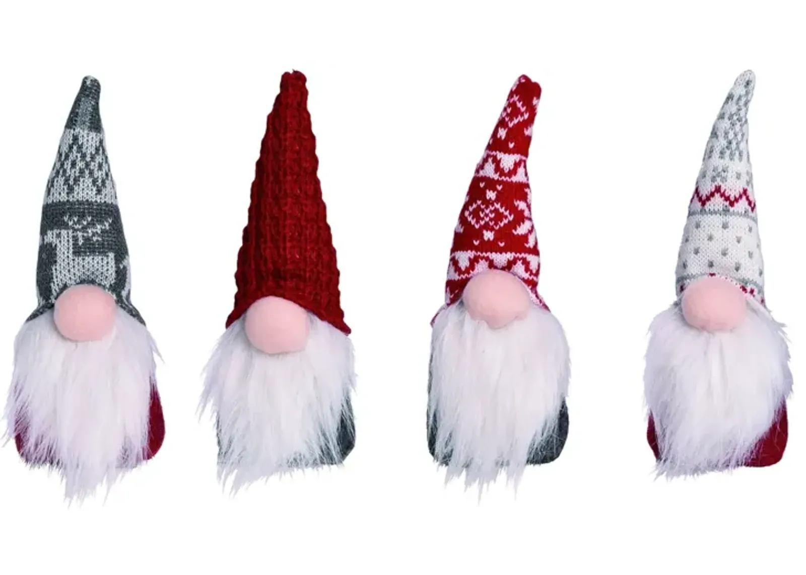 Assorted Plush Gnome Ornaments