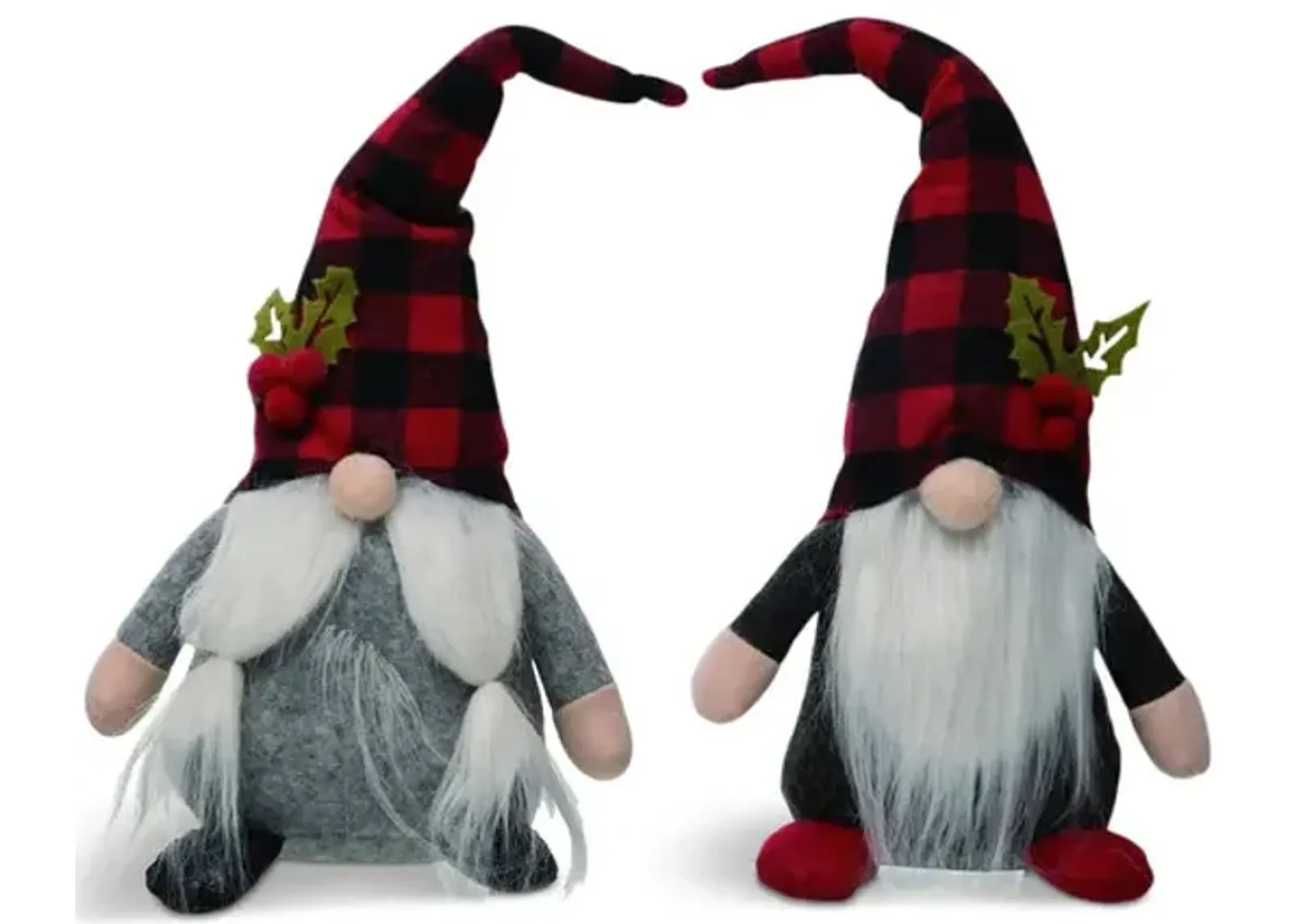 Assorted Plaid Hat Gnomes