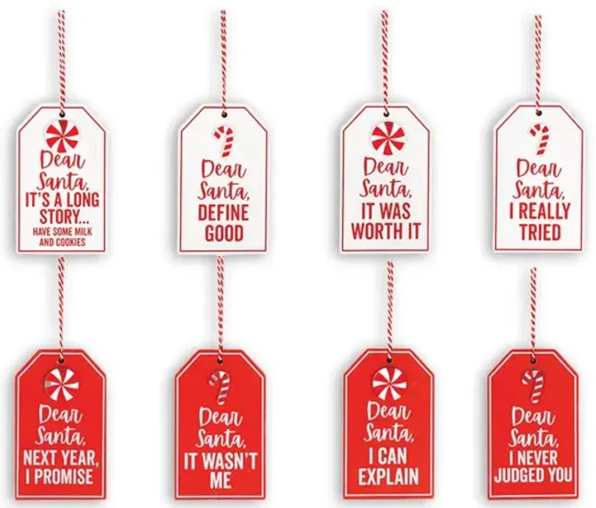 Dear Santa Tag Ornament