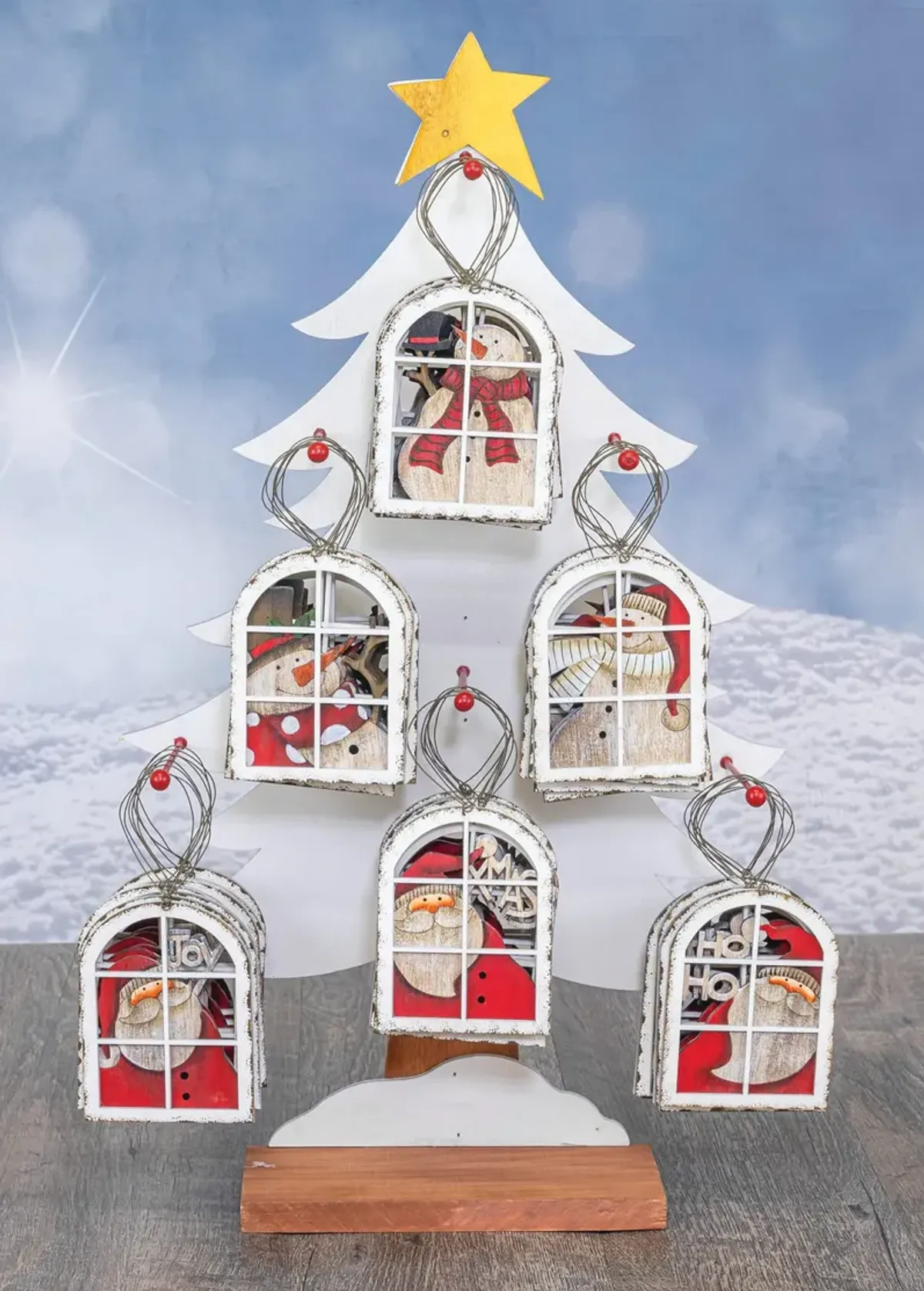 Assorted Winter Window Ornaments