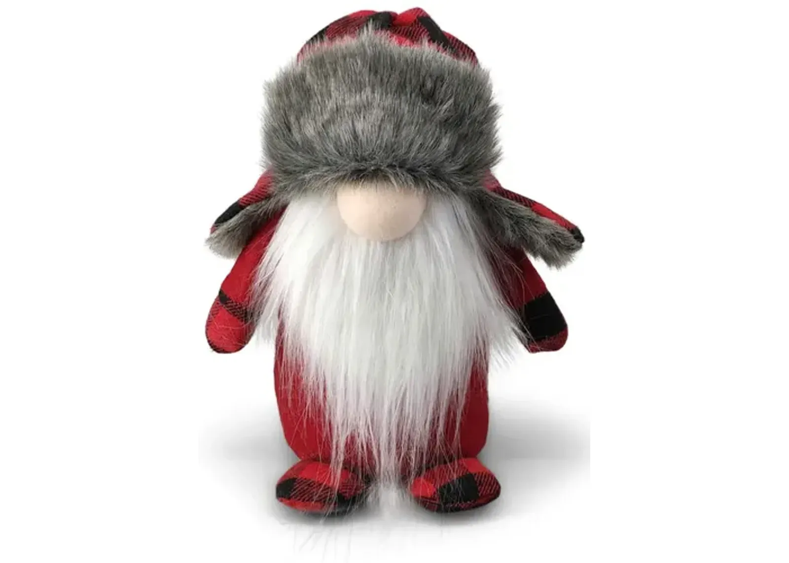 Chrismtas Gnome w Trapper Hat