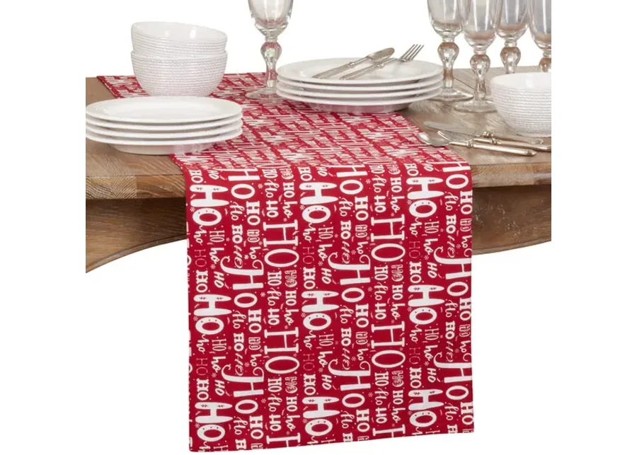 HO HO HO Table Runner