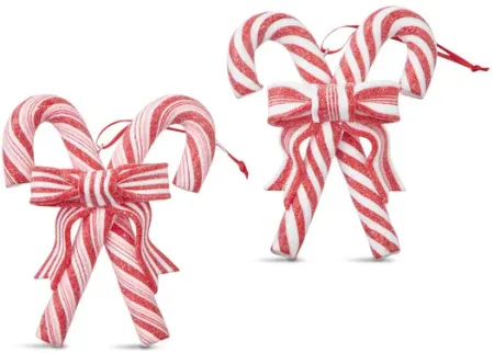 Peppermint Candy Cane Ornament
