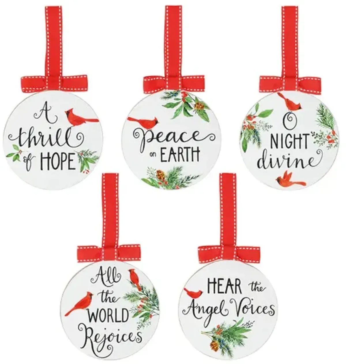 Cardina Chorus Ornament