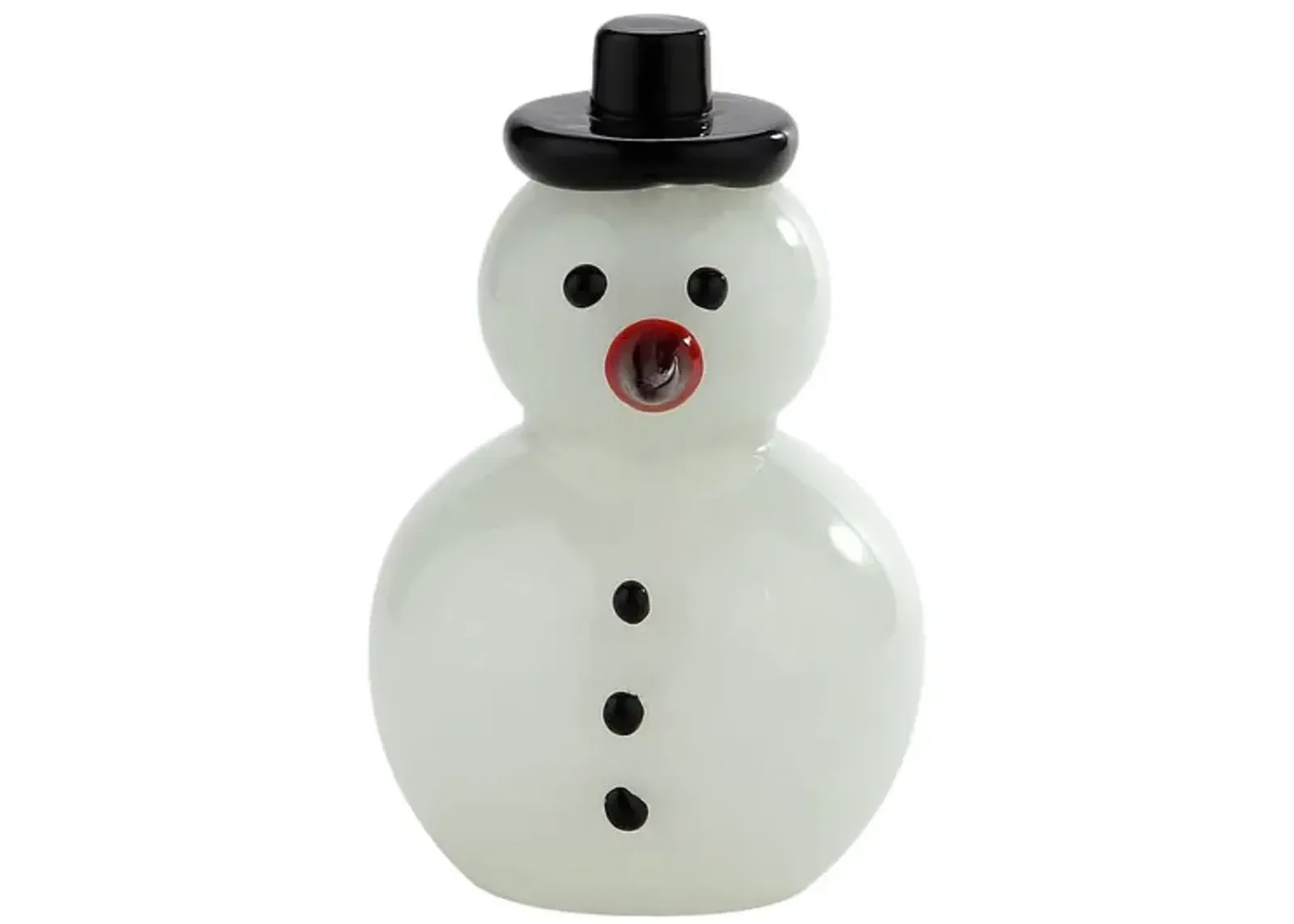 6  Glass Snowman