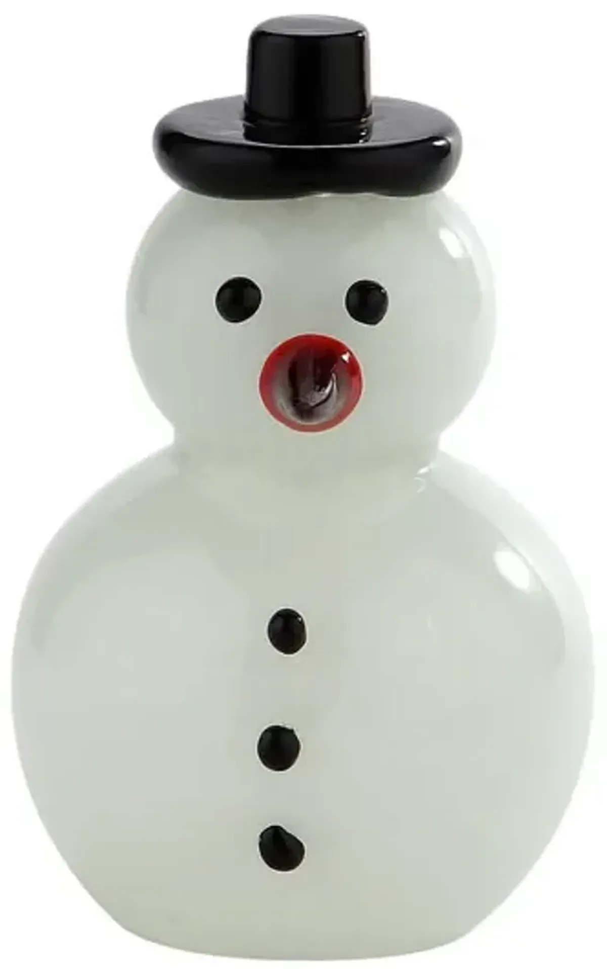 6  Glass Snowman