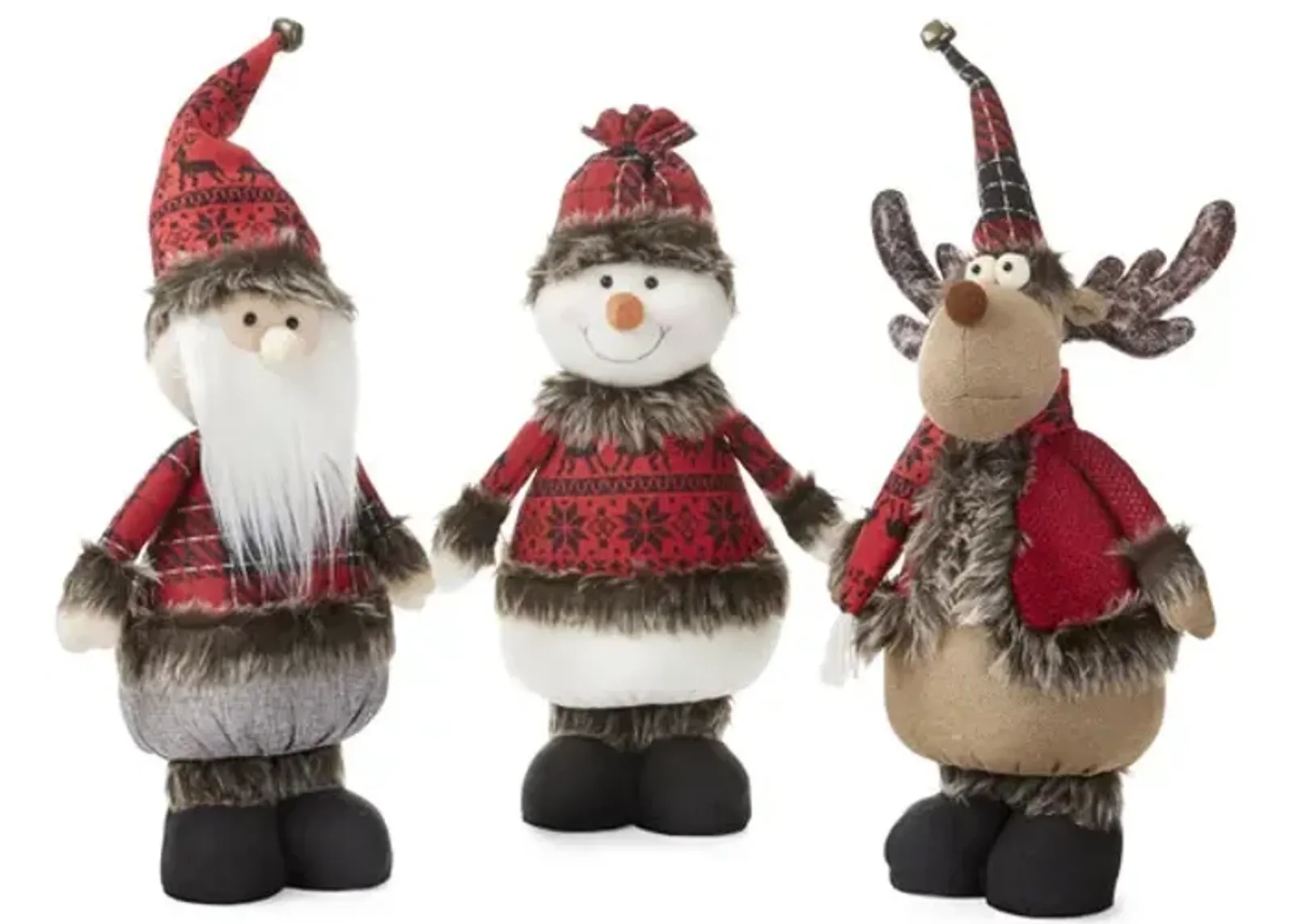 Scotch Plaid Christmas Characters