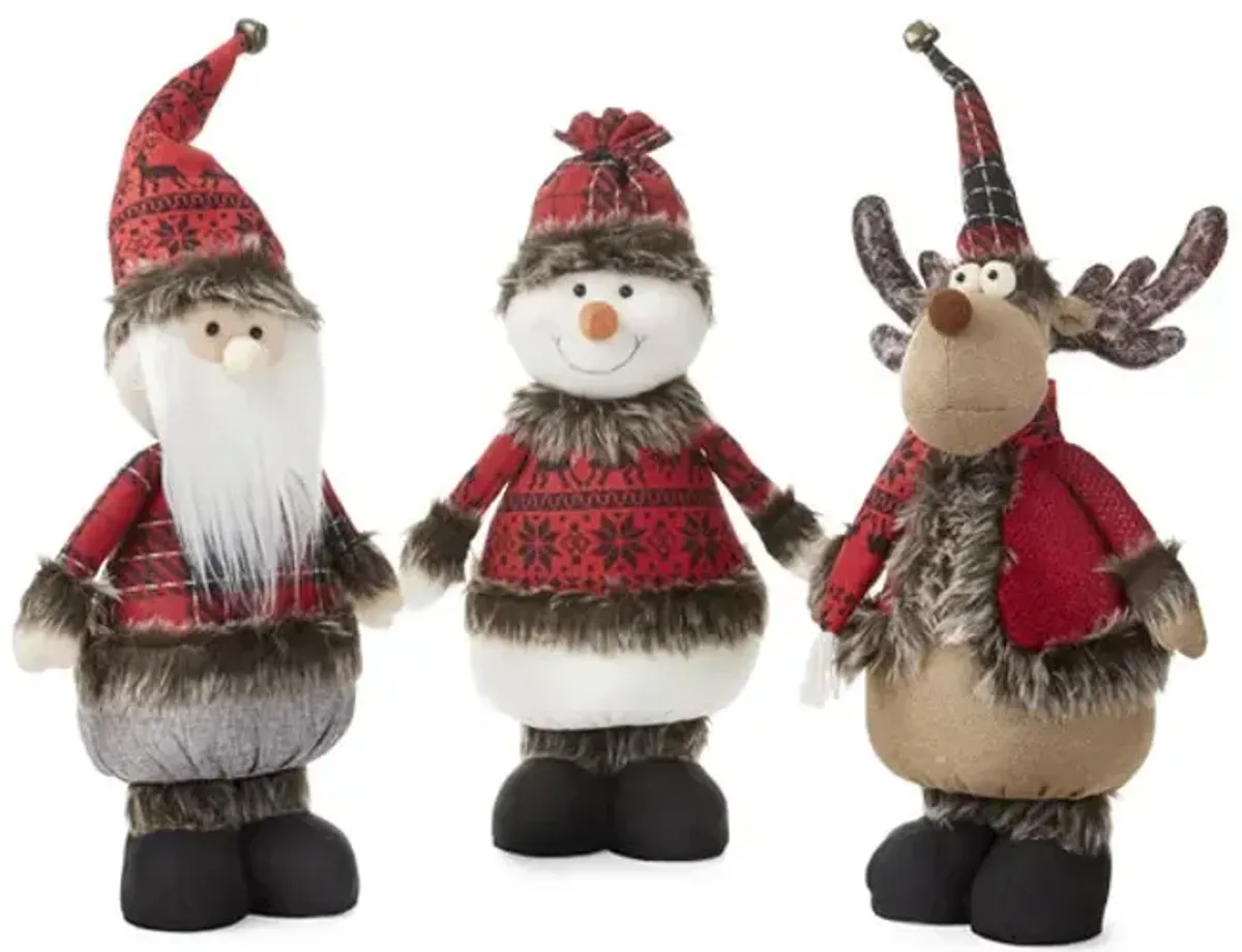 Scotch Plaid Christmas Characters