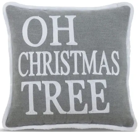 16   OH Christmas Tree  Pillow
