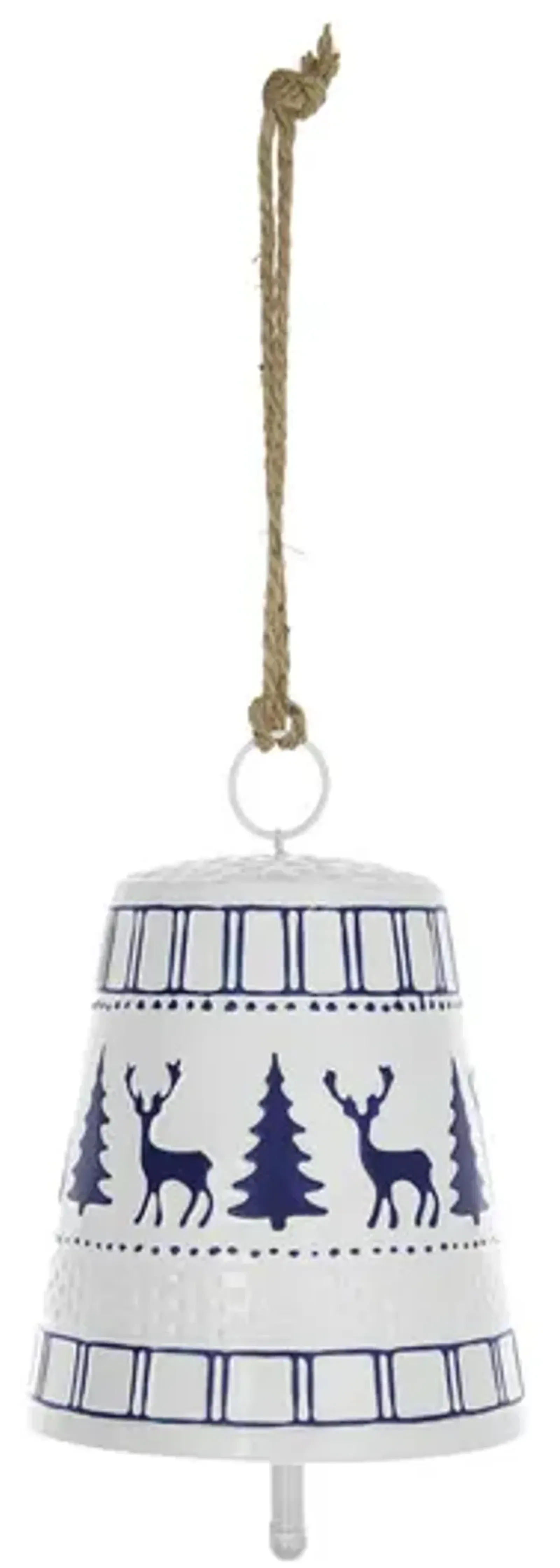 Blue And White Bell