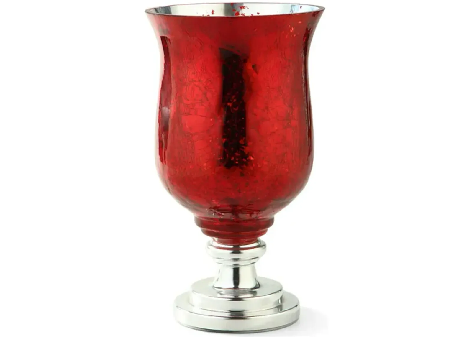 Hurricane Candle Holder 11  - Red