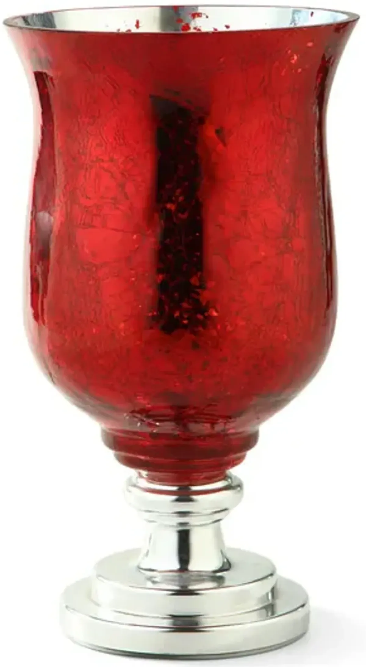 Hurricane Candle Holder 11  - Red