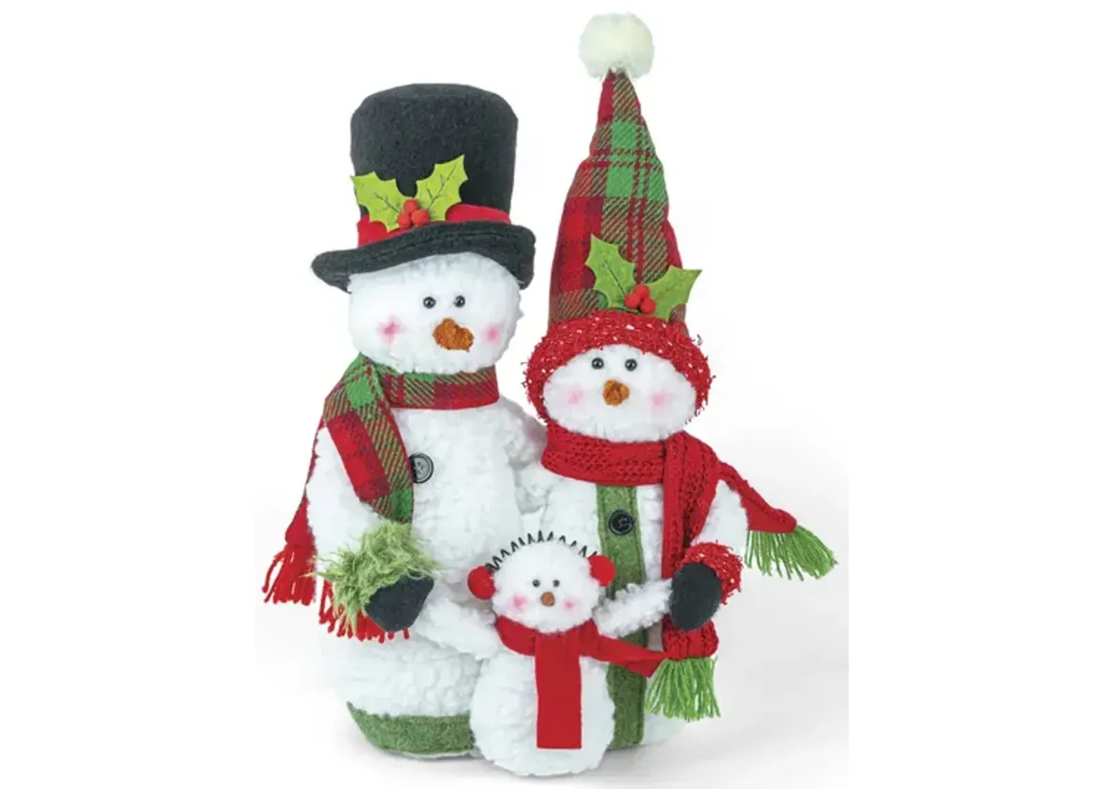 Puffy Snowman Family - 13  