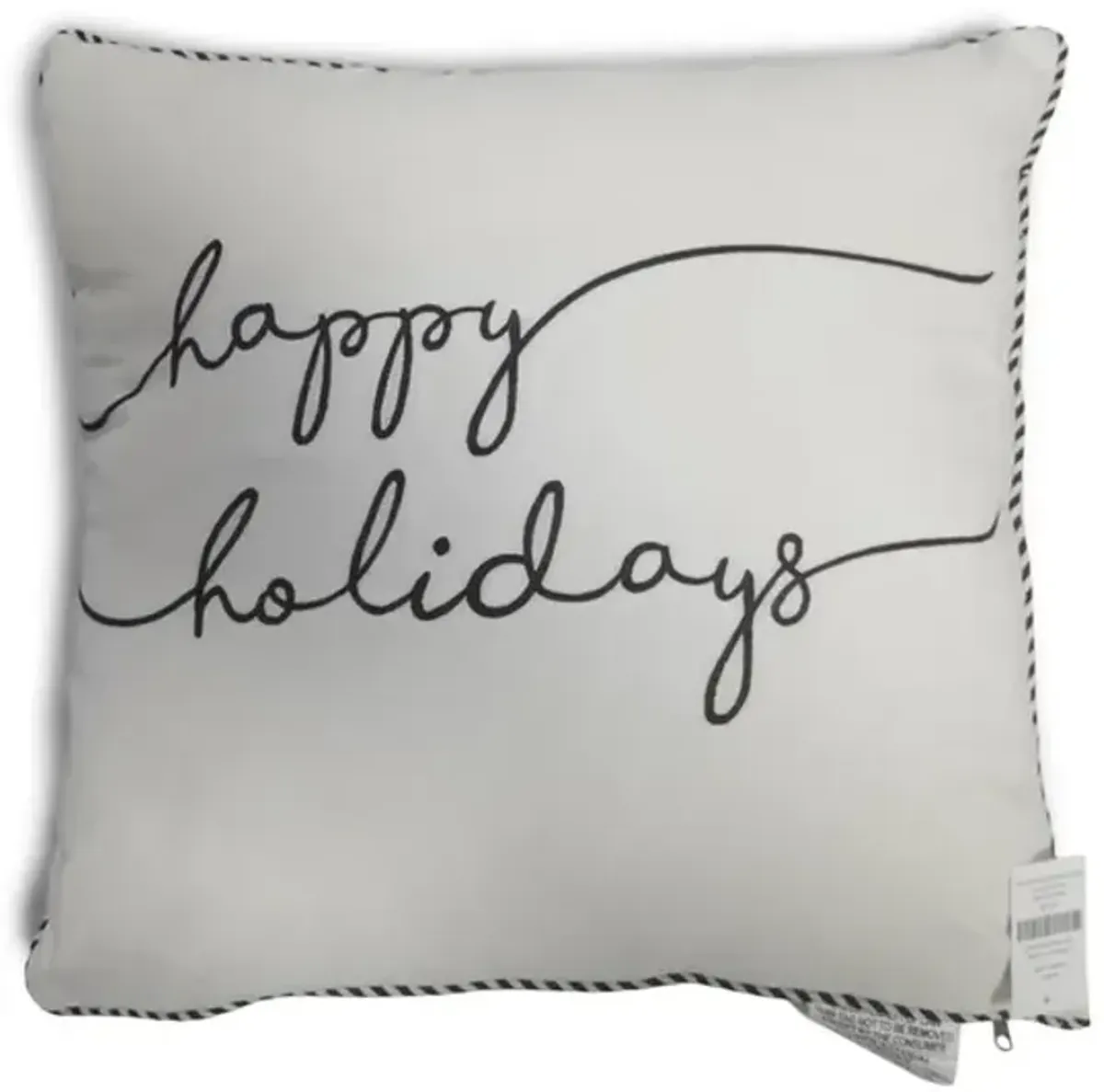 18  Happy Holidays Pillow