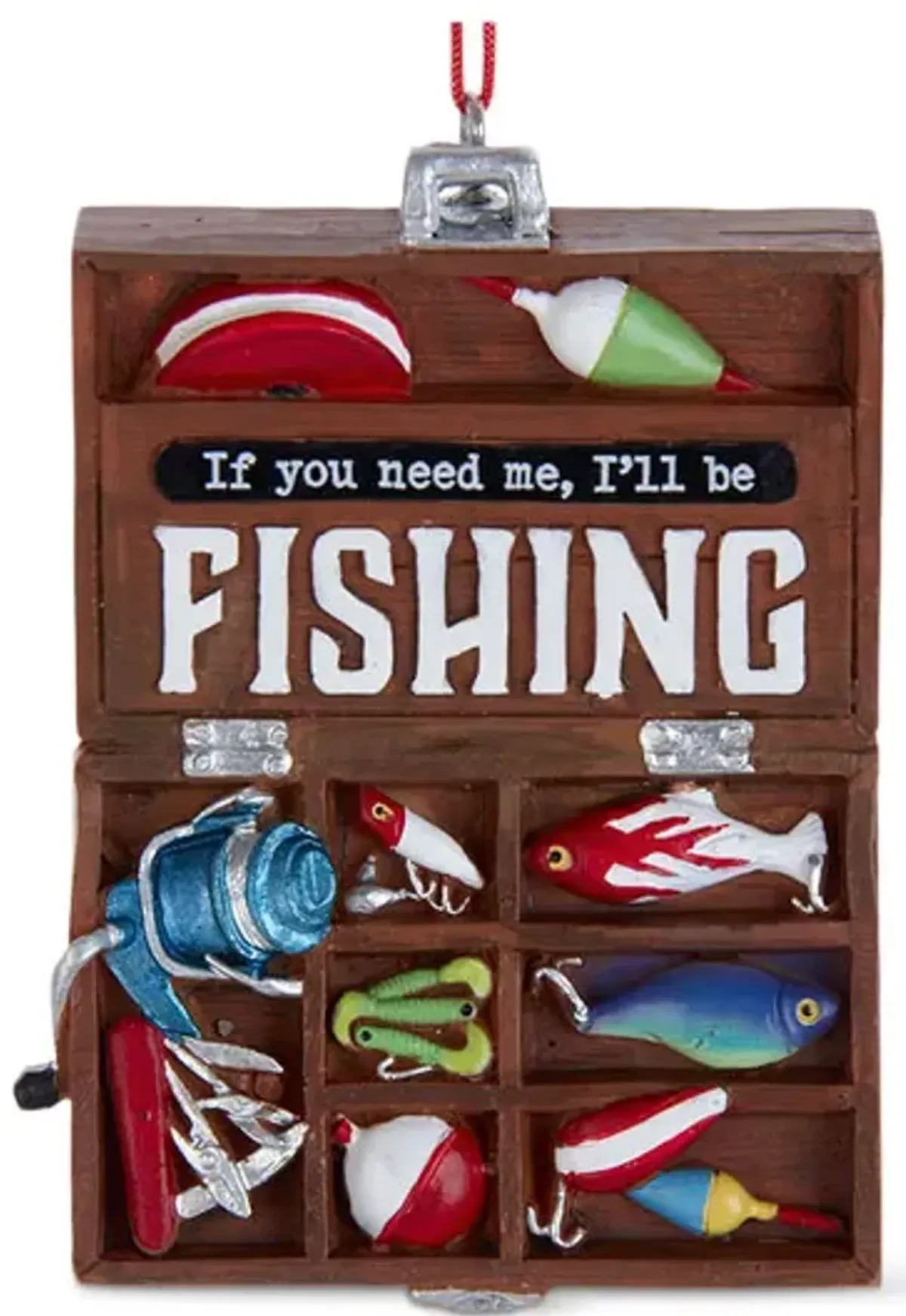 Fishing Tackle Box Ornament