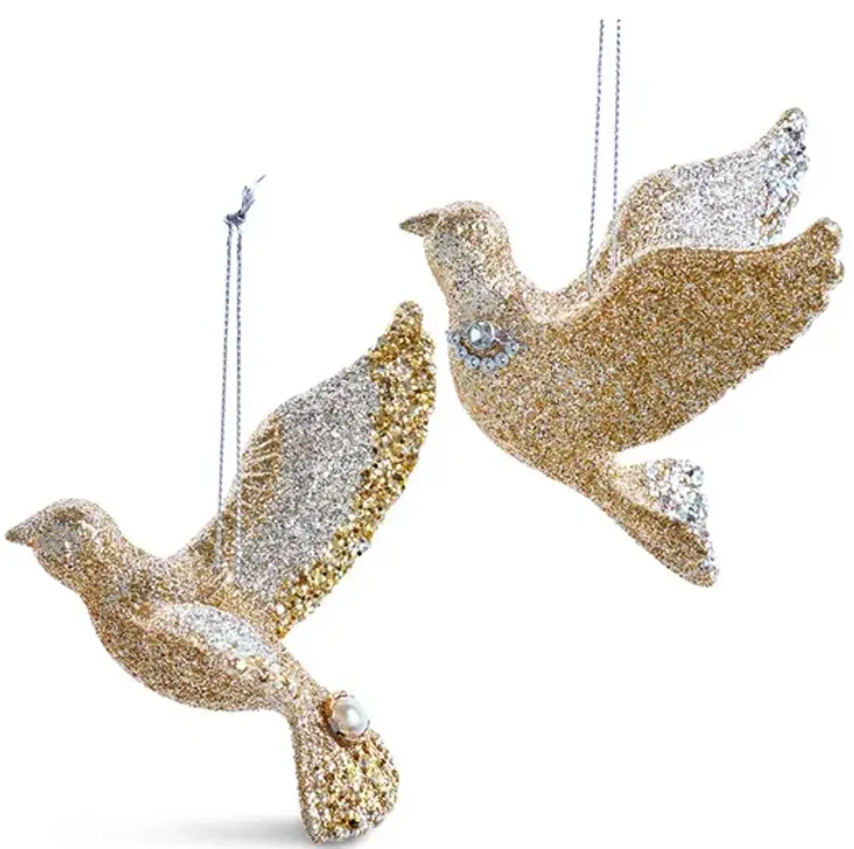 Assorted Dove Ornaments
