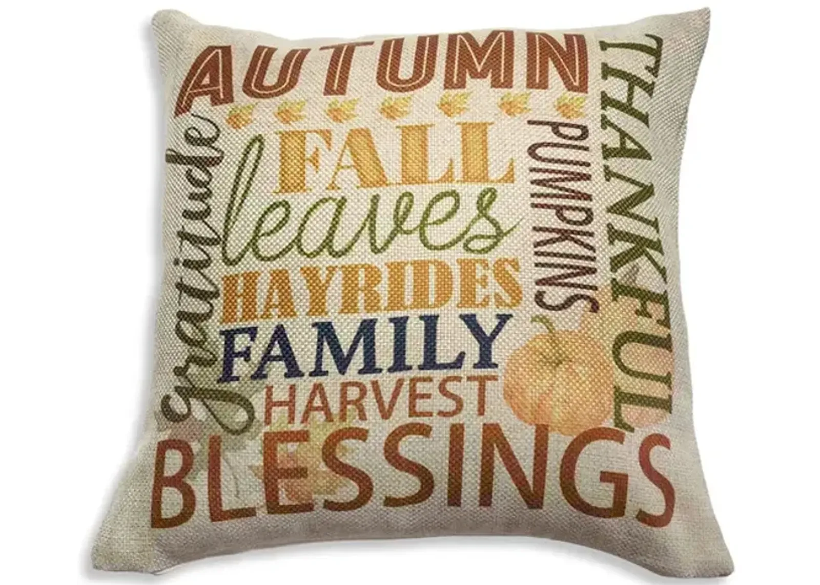 18  Autumn Sayings Pillow