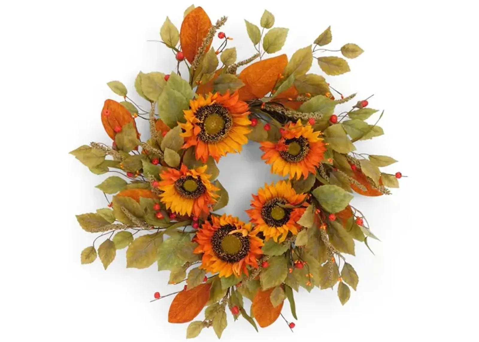 24  Sunflower Wreath