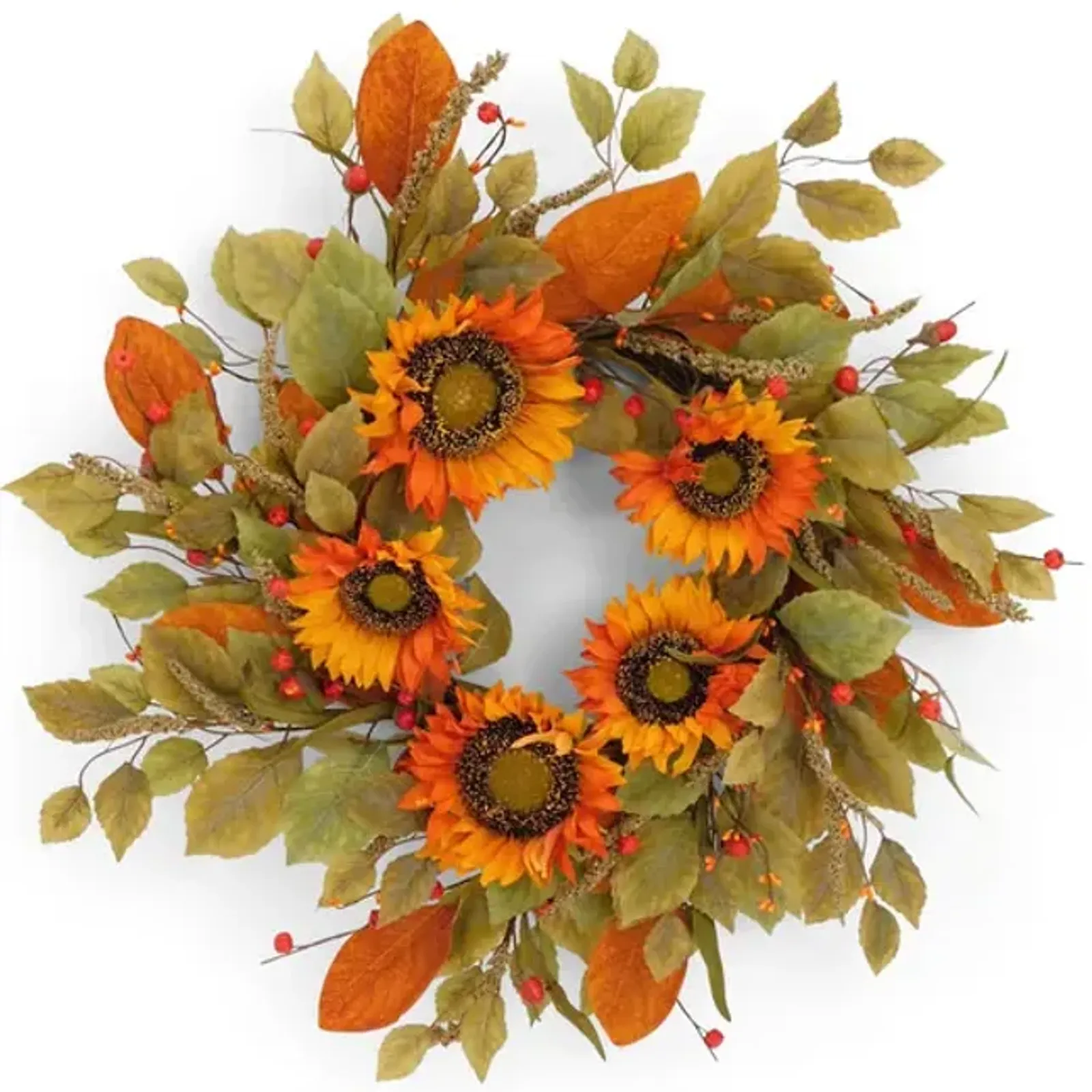 24  Sunflower Wreath