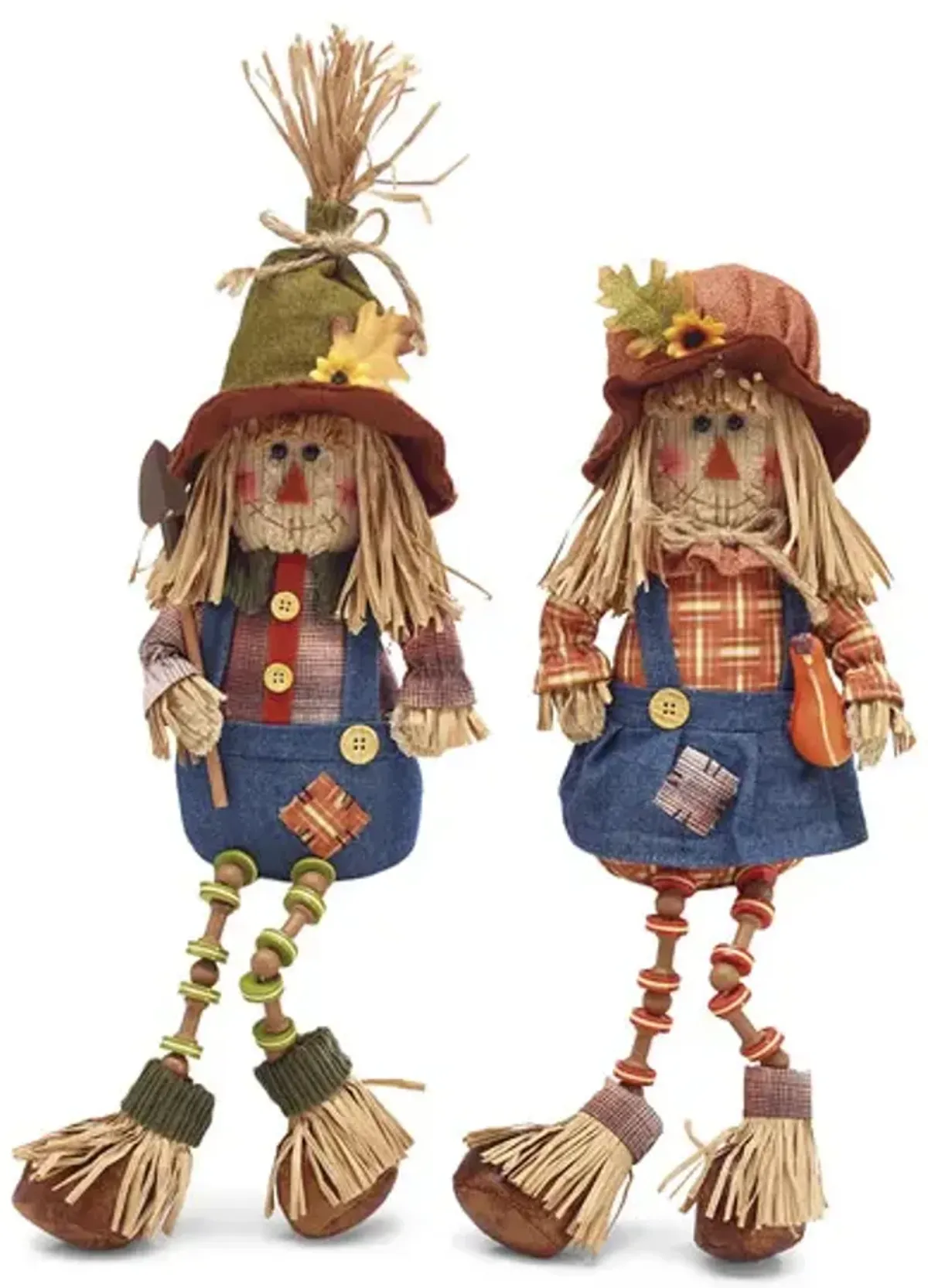 Small Plaid Scarecrow