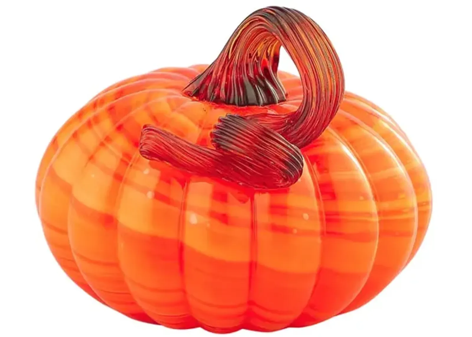 Fused Glass Pumpkin