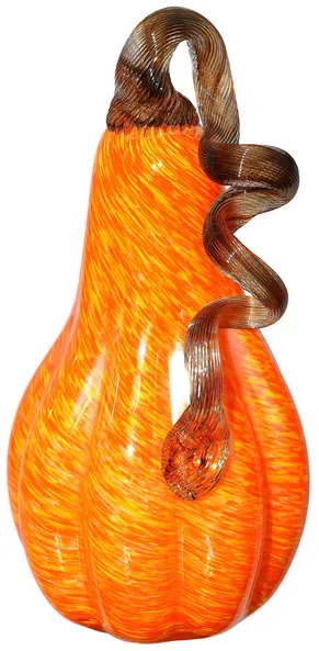 Tall Glass Pumpkin