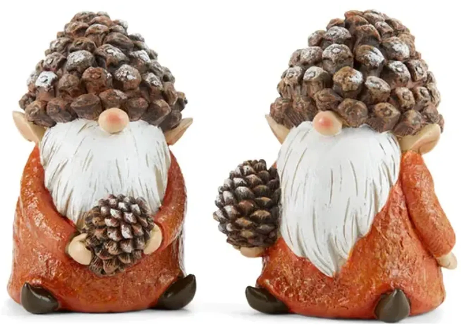 Assorted Gnomes With Pinecone Hats