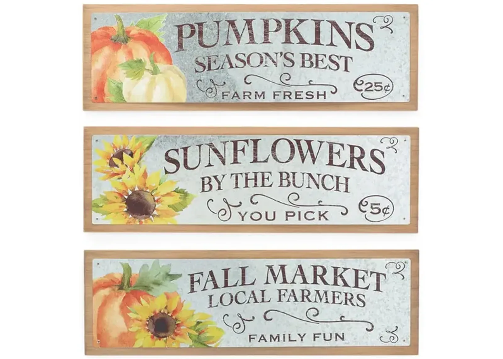 Fall Message Decor