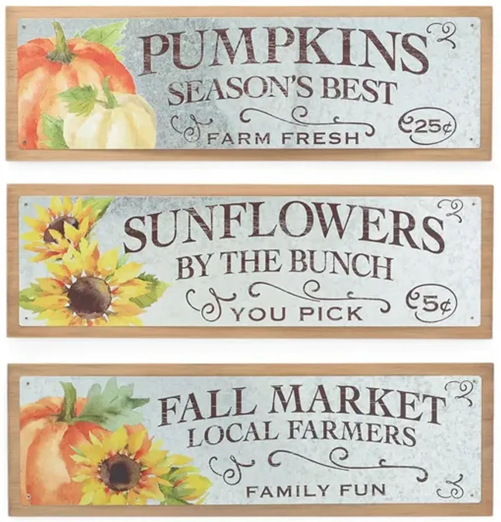 Fall Message Decor