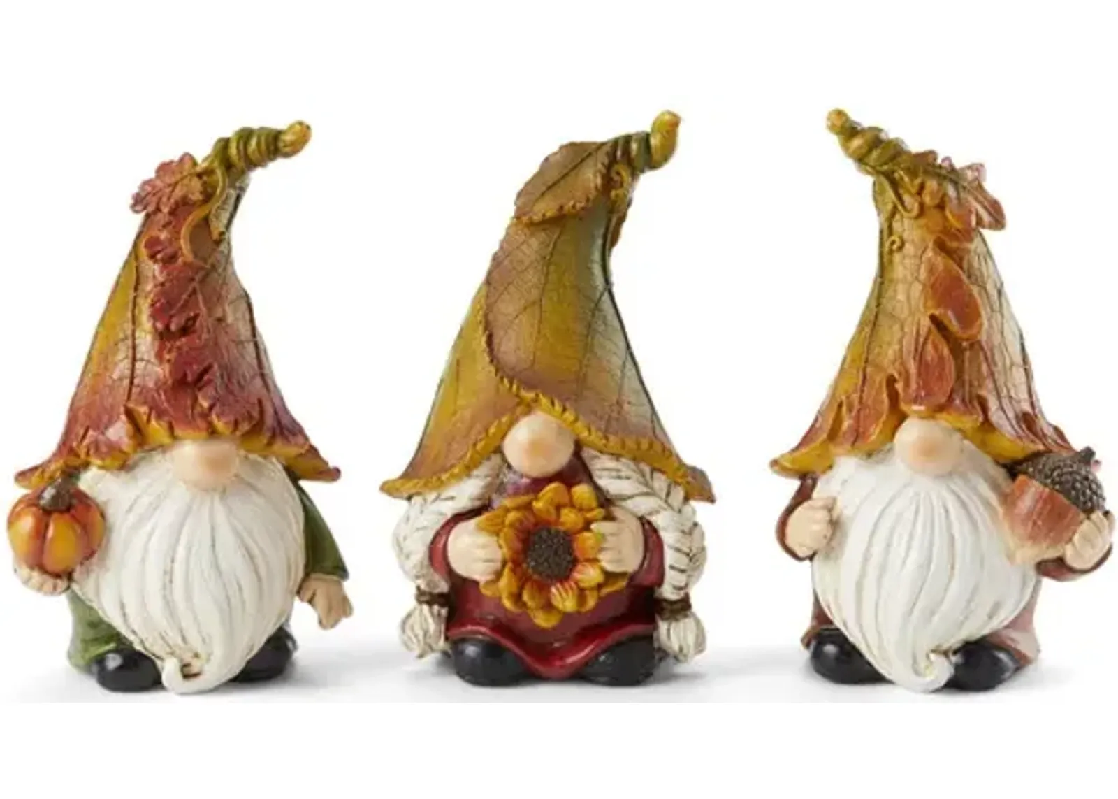 Assorted Maple Leaf Gnomes