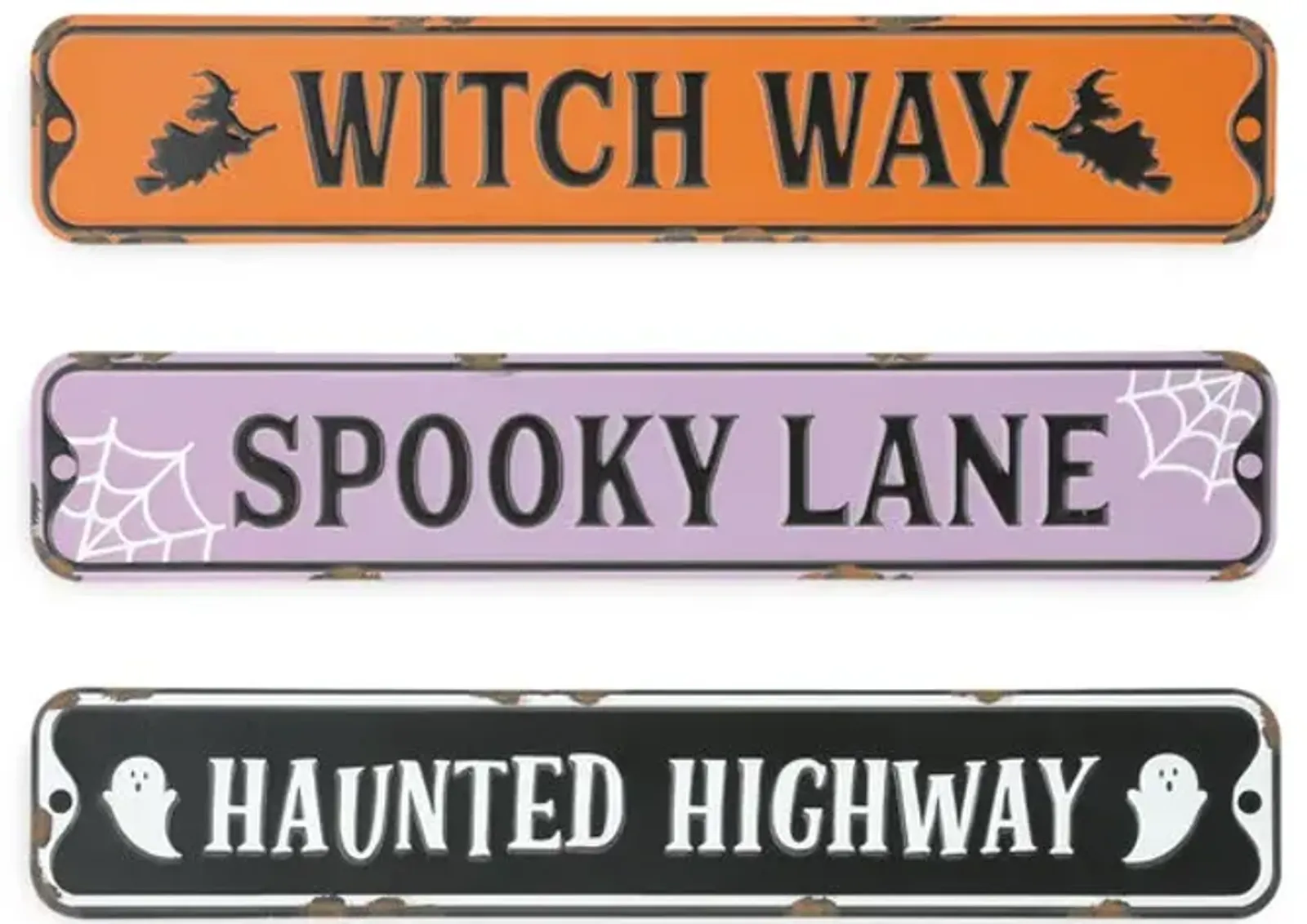 Assorted Halloween Signs