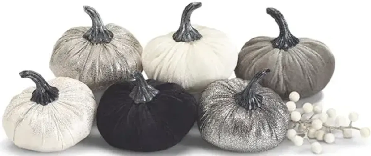 Assorted Velvet Pumpkins