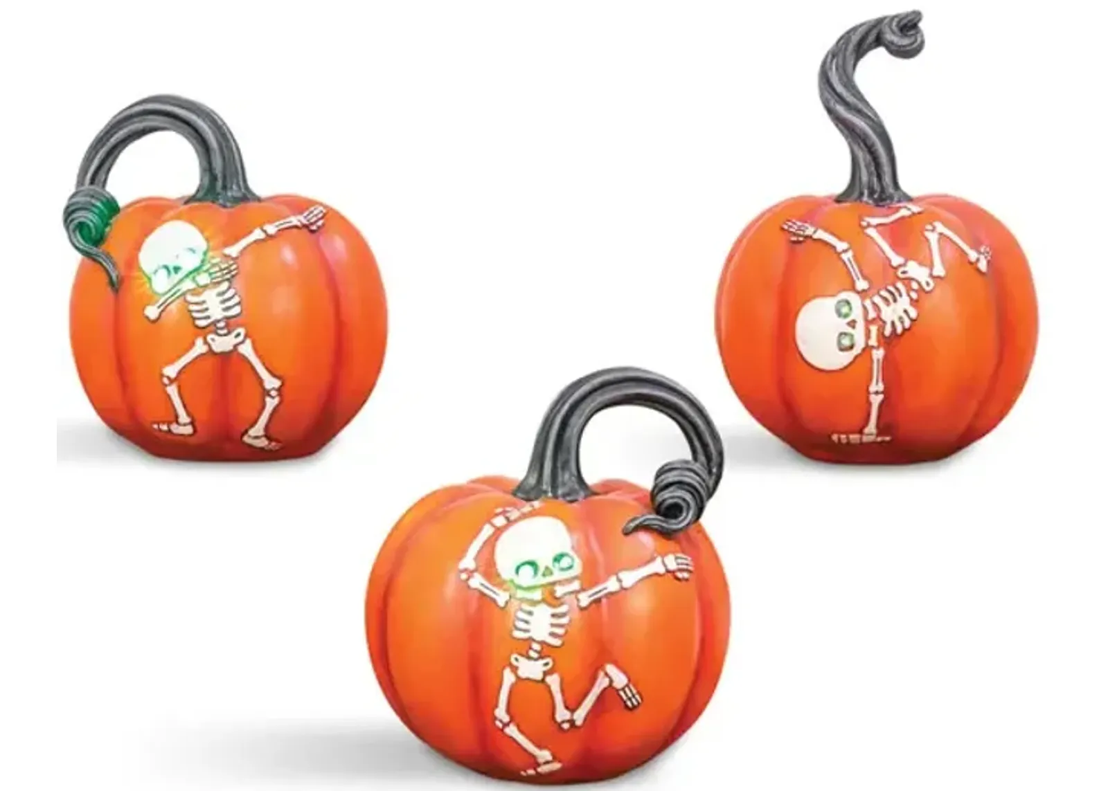 Dancing Skeleton Pumpkin