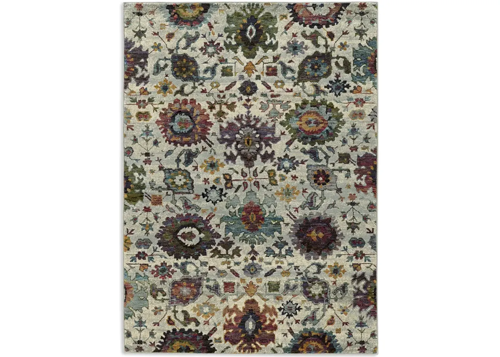 Andorra Cream Area Rug - 1 10  X 3 2 