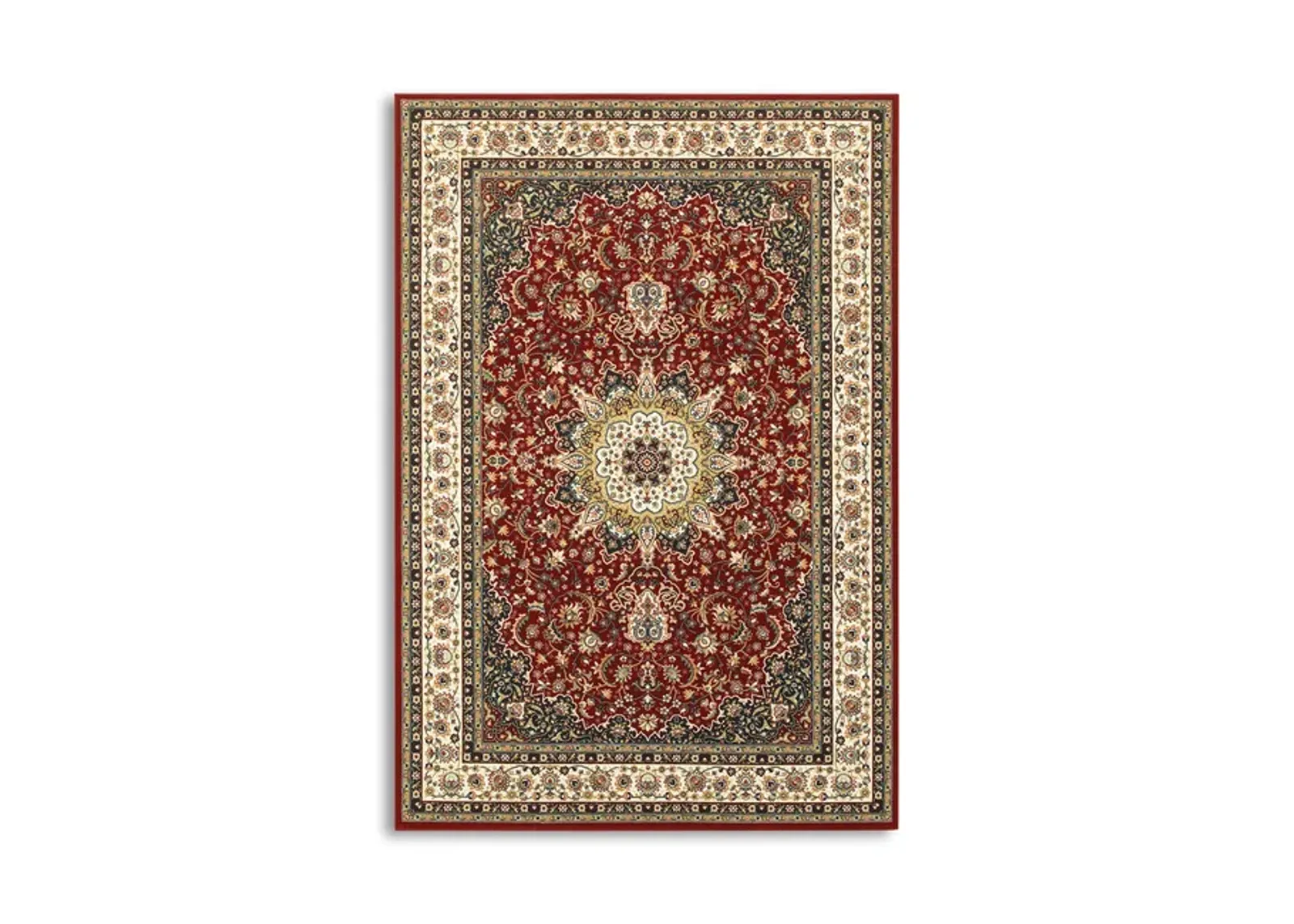 Kashan Red Alabaster Area Rug - 1 10  X 3 0 